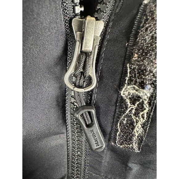 Marmot Essential Lightweight Waterproof Black Rain Jacket GORE-TEX Womens XS EUC - Picture 4 of 12